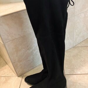 Unisa Black Over the Knee Boots